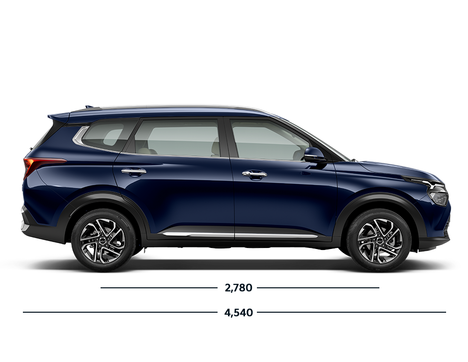 KIA CARENS PANJANG LEBAR TINGGI TAMPAK SAMPING KIA BANDUNG